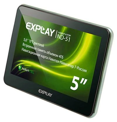 Лот: 4836267. Фото: 1. GPS Навигатор Explay ND-51, новый. GPS-навигаторы