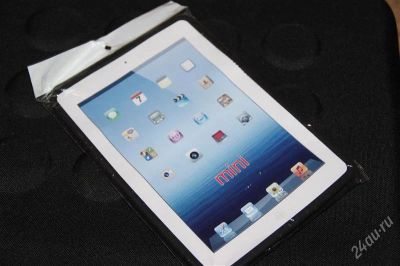 Лот: 2716929. Фото: 1. Чехол силиконовый для iPad Mini-черный. Чехлы, обложки