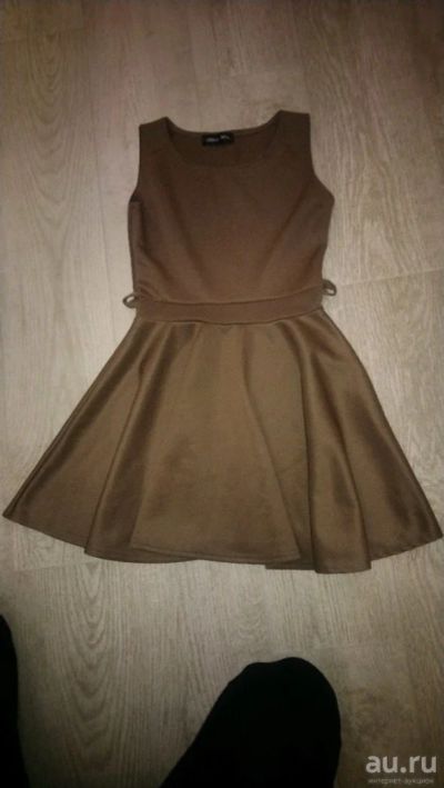 Лот: 13567327. Фото: 1. Платье летнее, коричневое. Платья