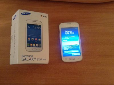 Лот: 6028146. Фото: 1. Смартфон Samsung Galaxy Star Plus... Смартфоны