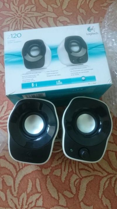 Лот: 8210509. Фото: 1. Logitech z120 stereo speakers... Акустические системы