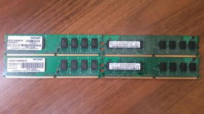 Лот: 10433743. Фото: 1. 4 Планки по 1Gb. Samsung M378T2863QZS-CE6... Оперативная память