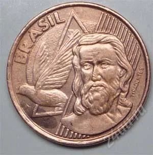 Лот: 1587795. Фото: 1. Бразилия. 5 сентаво 2000г. Америка