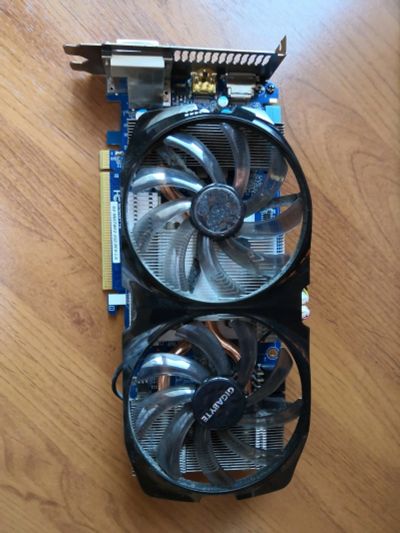 Лот: 14000534. Фото: 1. Nvidia GeForce 660ti Gigabyte... Видеокарты