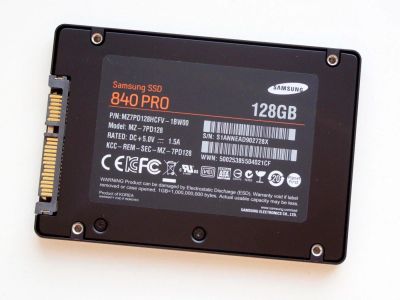 Лот: 5718124. Фото: 1. 2.5" SSD 128GB Samsung 840 PRO... SSD-накопители