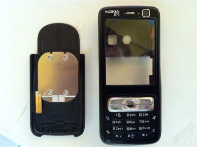 Лот: 1177760. Фото: 1. Корпус оригинал Nokia N73 (100... Корпуса, клавиатуры, кнопки