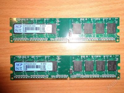 Лот: 2513757. Фото: 1. 2 планки DDR2 по 512 Мв РС2-5300... Оперативная память