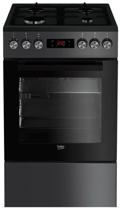 Лот: 18294639. Фото: 1. Газовая плита BEKO FSM 52330 DAO. Плиты, духовые шкафы, варочные поверхности