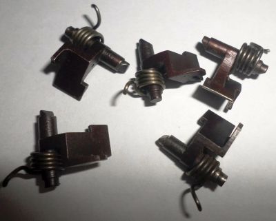 Лот: 4934154. Фото: 1. Красное шептало с пружиной пистолета... Газовое, травматическое оружие