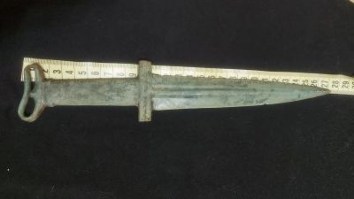 Лот: 17977270. Фото: 1. Тагарский нож Редкость!. Ножи, топоры