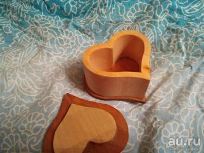 Лот: 13800313. Фото: 1. Шкатулка "Сердце". Шкатулки