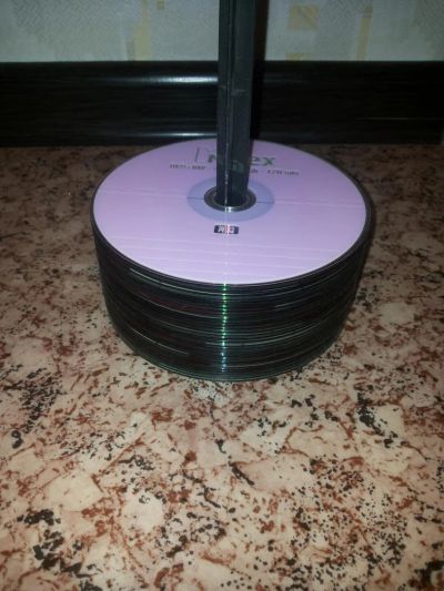 Лот: 6884728. Фото: 1. DVD RW диски новый. CD, DVD, BluRay