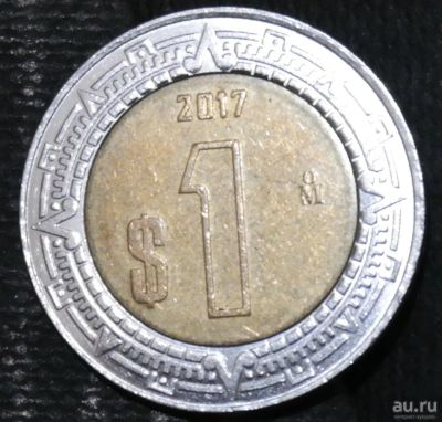 Лот: 15037733. Фото: 1. Экзотика с рубля (20915) Мексика. Остальные страны