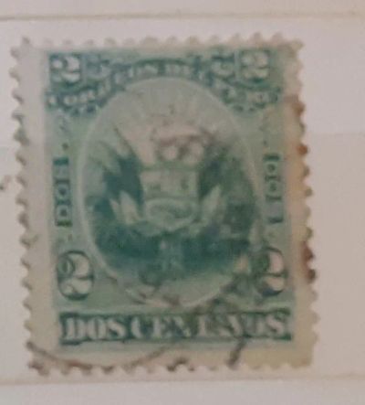 Лот: 25056902. Фото: 1. Марка. Перу. 1911 г. Марки