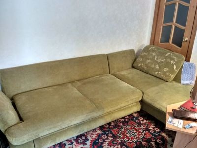 Лот: 11363248. Фото: 1. Диван угловой + софа + кресло. Диваны