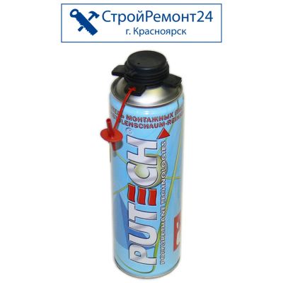 Лот: 13355460. Фото: 1. Очиститель монтажной пены Putech... Краски, лаки, растворитель