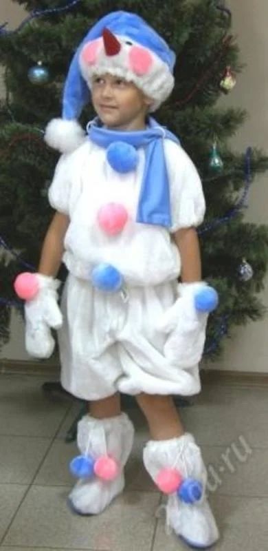 Лот: 6401362. Фото: 1. Костюм снеговика. Детские карнавальные, праздничные костюмы