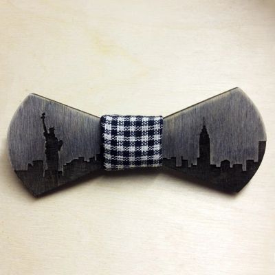 Лот: 5353986. Фото: 1. Бабочка "New York Wood". Другое (аксессуары)