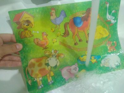 Лот: 14671868. Фото: 1. Картинки для игр в ванной. Игрушки для купания