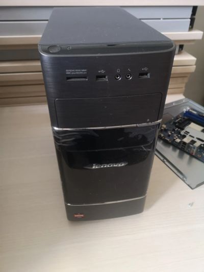 Лот: 22464221. Фото: 1. Корпус Lenovo + нерабочая МП. Корпуса, блоки питания