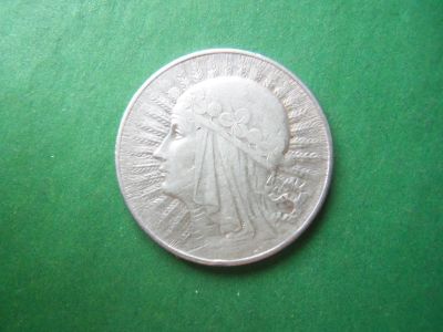 Лот: 18446234. Фото: 1. Польша 5 злотых 1933 г.,серебро... Европа