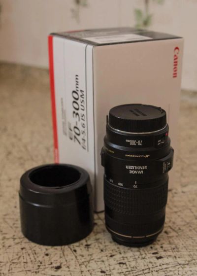 Лот: 4591252. Фото: 1. Объектив Canon EF 70-300mm f/4-5... Объективы