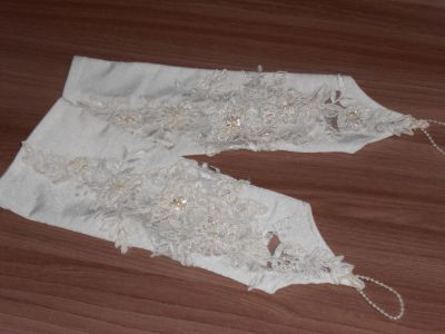 Лот: 4482087. Фото: 1. Перчатки свадебные. Другое (свадебная мода)