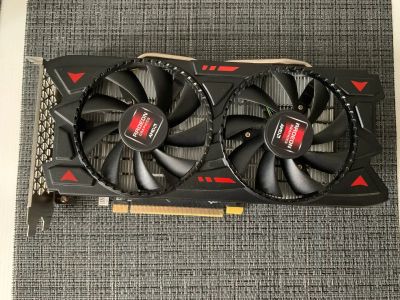 Лот: 21512571. Фото: 1. Видеокарта RX580. Видеокарты