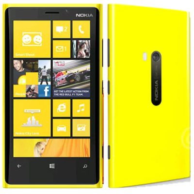 Лот: 1987346. Фото: 1. Nokia Lumia 920 желтый полный... Смартфоны