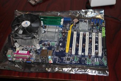 Лот: 5353308. Фото: 1. Комплект # мат.плата Foxconn G31AX... Компьютеры в сборе