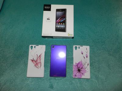 Лот: 7755550. Фото: 1. Смартфон Sony Xperia Z1 фиолетовый. Смартфоны