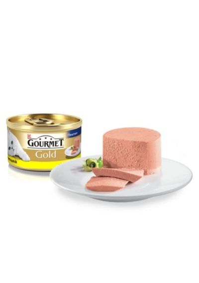 Лот: 5891374. Фото: 1. Консервы Gourmet Gold для кошек... Корма