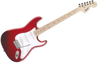Лот: 3648588. Фото: 1. Fender Squier Affinity Strat Metallic... Гитары