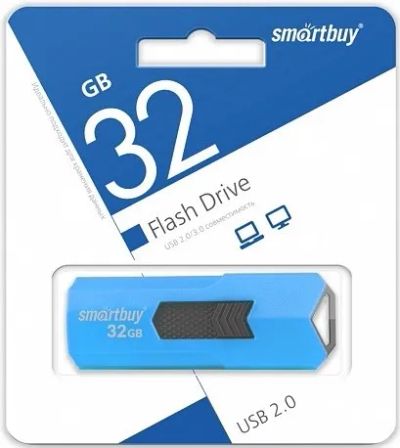 Лот: 24948972. Фото: 1. Флеш-накопитель USB2.0 32GB SmartBuy... USB-флеш карты