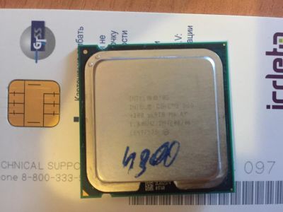 Лот: 9762300. Фото: 1. lga 775 intel 4300 процессор интел... Процессоры