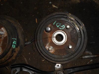Лот: 20898288. Фото: 1. Ступица Honda Fit GD1 L13A задн... Кузов