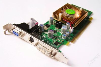 Лот: 4904. Фото: 1. GeForce 8400 256Mb PCI-E. Красноярск