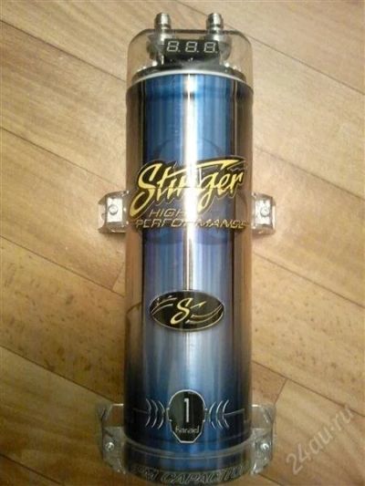 Лот: 1480134. Фото: 1. Конденсатор Stinger 1Farad. Аксессуары для автозвука