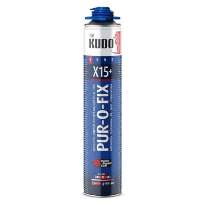 Лот: 24094471. Фото: 1. Пена-клей KUDO, Pur-O-Fix X15... Клеи, герметики, пена монтажная, клейкие ленты