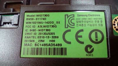 Лот: 10952907. Фото: 1. wifi module ,bn59-01174d, widt30q... Запчасти для телевизоров, видеотехники, аудиотехники