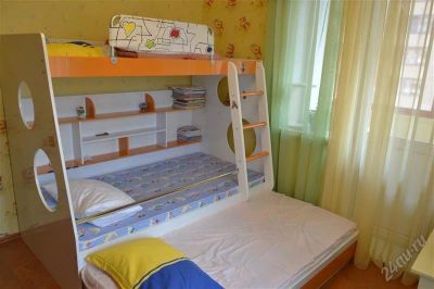 Лот: 2808050. Фото: 1. Кровать 3-х ярусная. Детские кровати и кроватки
