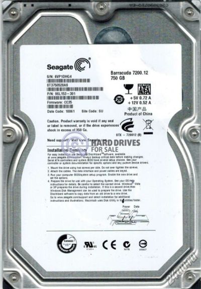 Лот: 5302201. Фото: 1. жёсткий диск seagate barracuda... Жёсткие диски (HDD)