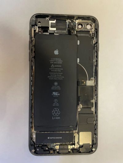 Лот: 20006668. Фото: 1. Корпус iPhone 8 Plus black. Корпуса, клавиатуры, кнопки