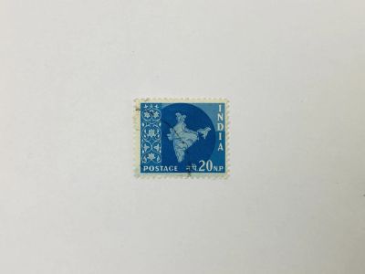 Лот: 23963867. Фото: 1. Карта Индии. Другое. Индия. 1957... Марки