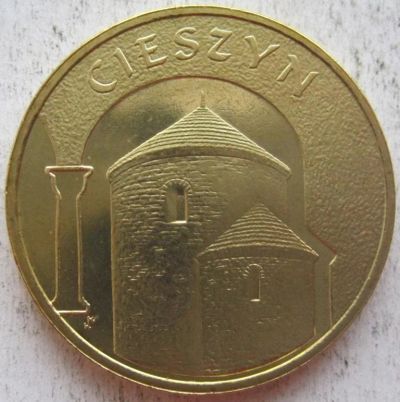Лот: 6449505. Фото: 1. 2 злотых 2005. Цешин, в обороте... Европа