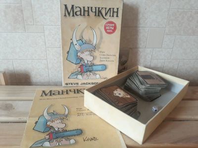 Лот: 10455998. Фото: 1. Манчкин настольная игра. Настольные игры, карты