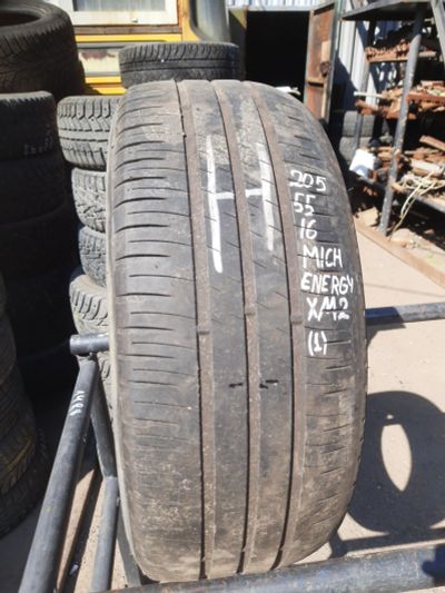 Лот: 23517947. Фото: 1. 1шт 205-55-16 Michelin Energy... Шины