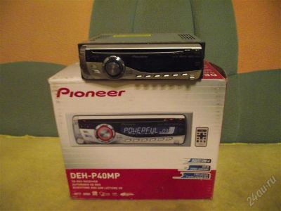 Лот: 1227301. Фото: 1. автомагнитола Pioneer DEH-P40MP. Мониторы, DVD