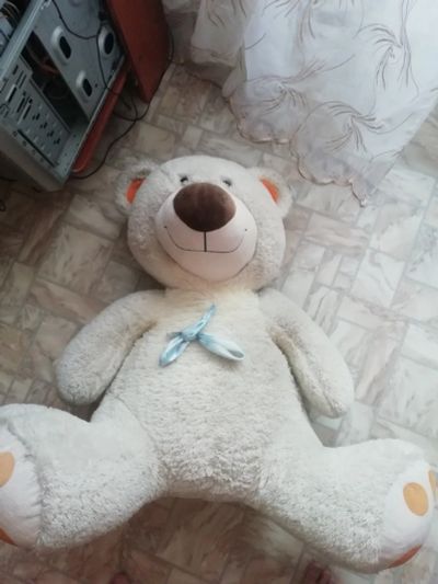 Лот: 17562856. Фото: 1. Мягкая игрушка медведь. Мягкие