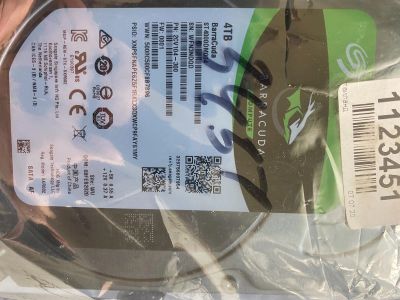 Лот: 17648273. Фото: 1. Жёсткий диск Seagate ST4000DM004. Жёсткие диски (HDD)